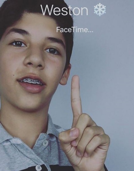 Mario Selman wore braces
