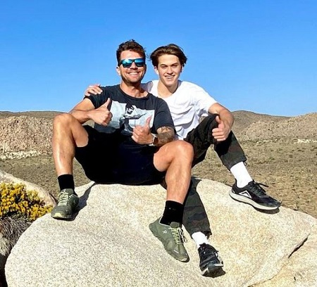 Paulina Slagter ex-boyfriend Ryan Phillippe with his son Deacon Reese Phillippe