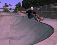 Troy Zarba loves skating