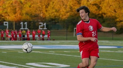Troy Zarba while playing for his team