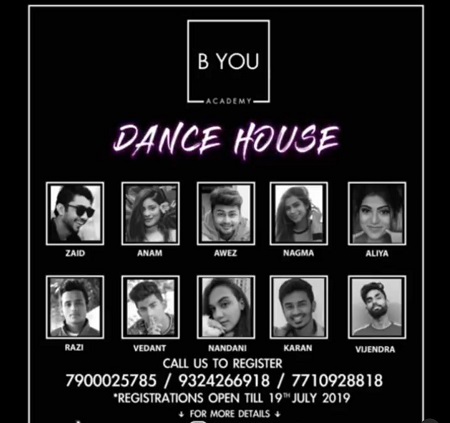 Aliya Hamidi is also a part of B YOU dance academy