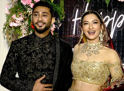 Aliya Hamidi's ex lover Zaid Darbar with his wife Gauahar Khan