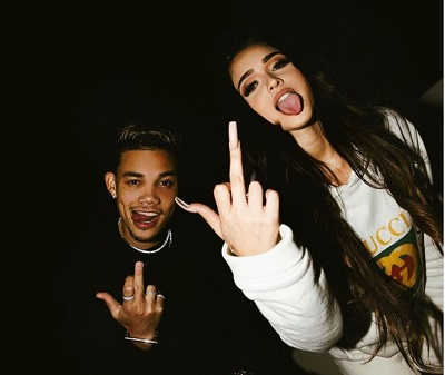Mariah Angeliq with her boyfriend Roshon
