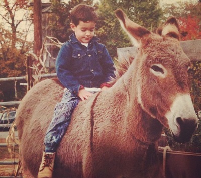 Paul DiGiovanni as a toddler