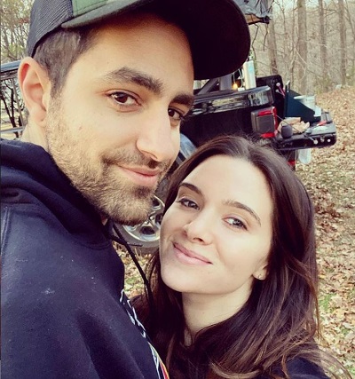Paul DiGiovanni with his wife Katie Stevens
