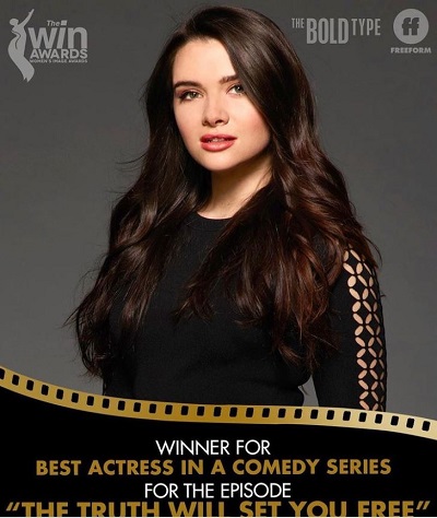 Paul DiGiovanni's wife Katie Stevens won best actress award