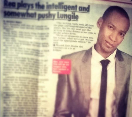 Rea Rangaka said his dream of being a centerfold model has finally come true