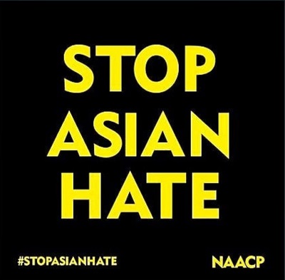 Rea Rangaka supported Stop Asian Hate