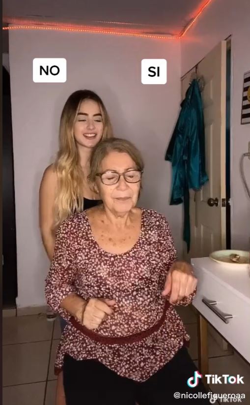 Nicolle Figueroa shared a picture of her grandmother