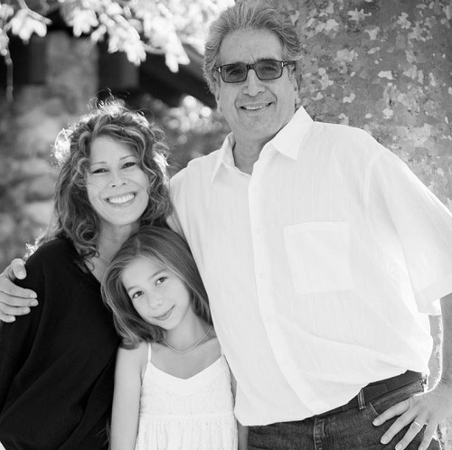 Lulu Lambros with her family