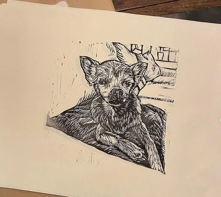 Shelby Flannery enjoys sketching