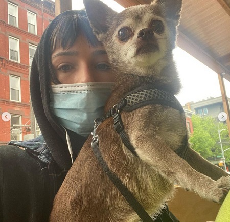 Shelby Flannery has a dog named Bruiser
