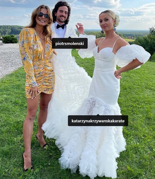 Anna Lewandowska brother Piotr Stachurski married Katarzyna Krzywańska