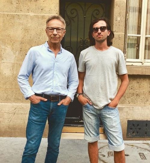 Anna Lewandowska father Bogdan Stachurski and brother Piotr Stachurski