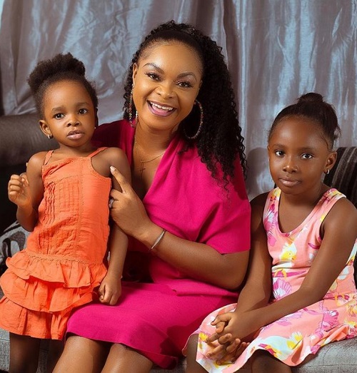 Beverly Afaglo and her husband Eugene kwadwo Boadu Baah aka Choirmaster shares two children Kora Baah and Violyn Baah together