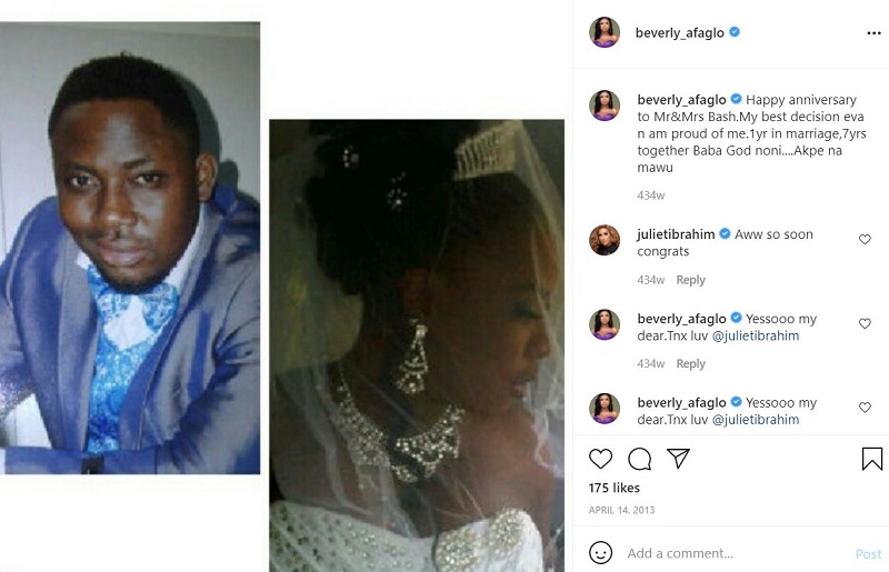 Beverly Afaglo married her husband Eugene kwadwo Boadu Baah aka Choirmaster on April 14, 2012