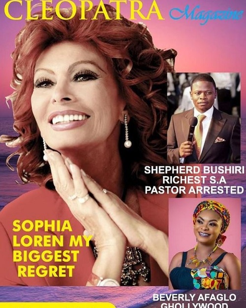 Beverly Afaglo was featured on CLEOPATRA MAGAZINE