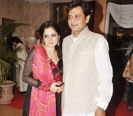 Rumi Jaffery with his wife