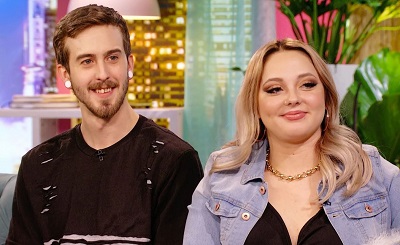 Jade Cline with her boyfriend Sean Austin