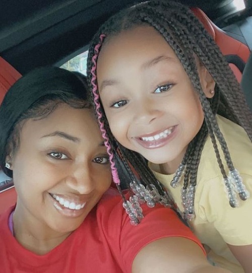 Brittish Williams and Lorenzo Gordon shares a daughter Dash Dior Gordon together
