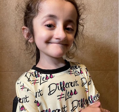 Sammi Haney is a popular American-based child actress, who was born with a rare case of Osteogenesis Imperfecta Type III commonly known as Brittle Bone Disease