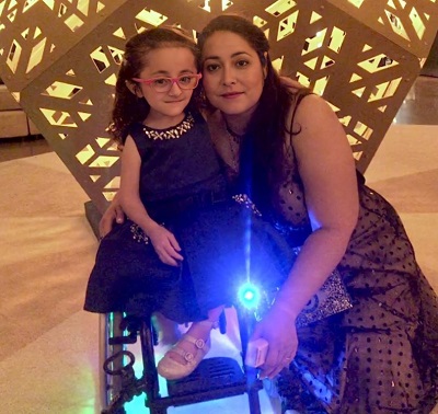 Sammi Haney with her mom Priscilla Haney