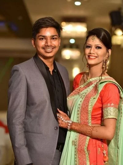 Saloni Mittal with her brother Ketan Mittal