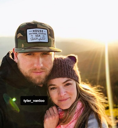 Nikki Ferrell with her husband Tyler Vanloo