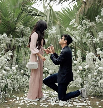 Alodia Gosiengfiao got engaged to Christopher Quimbo