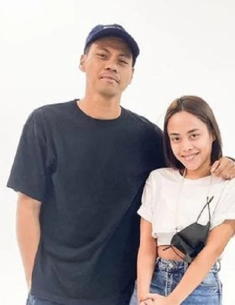 Kim Molina with her boyfriend Jerald Napoles