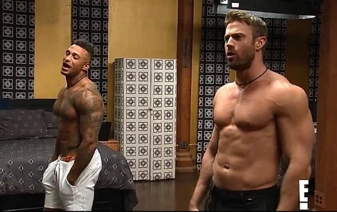 Chad Johnson in the show Famously Single