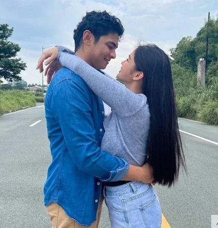 Heaven Peralejo photograph with her ex-boyfriend Kiko Estrada