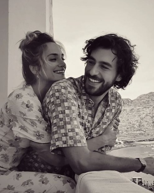 Denise Capezza with her boyfriend Michele Rosiello
