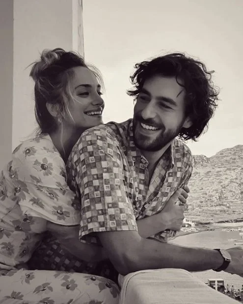 Denise Capezza with her boyfriend Michele Rosiello