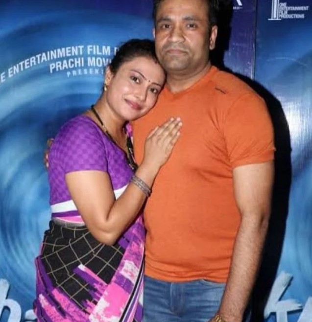 Kamal Kishor Mishra with his wife Yasmin Mishra