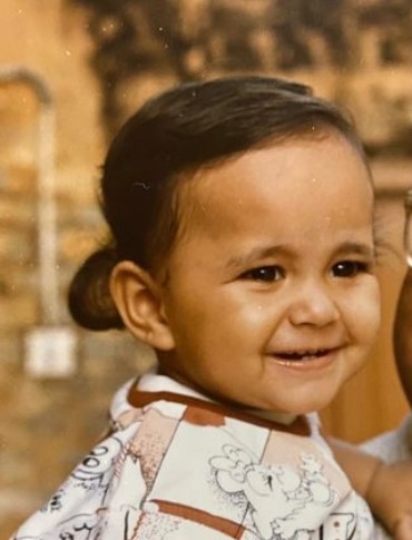 Kritika Bharadwaj's childhood pic