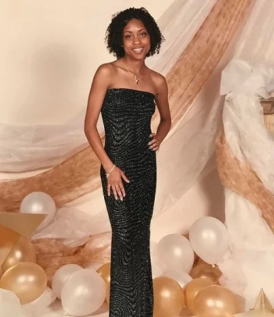 Jada Crawley during her prom show