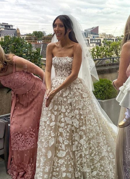 Sarah Jossel's wedding picture