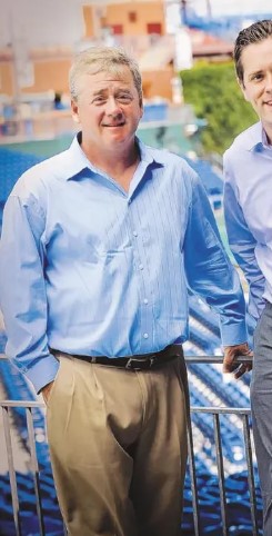 Jim Salisbury is 5 ft 10 in tall