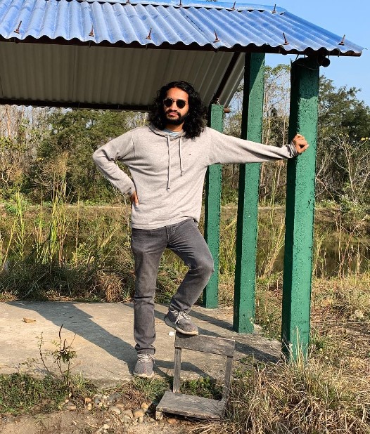 Nishant Acharya's height was 5 ft 10 in