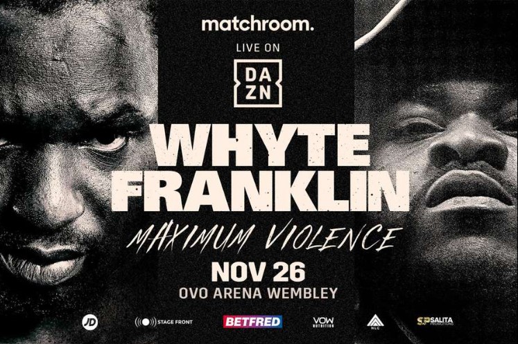 Jermaine Franklin vs Dillian Whyte held on Nov 26, 2022
