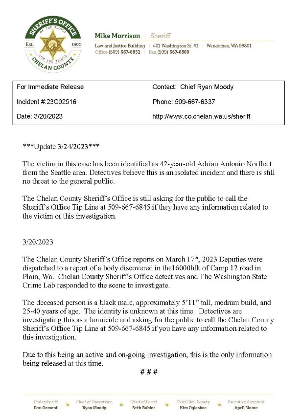 Police Statement