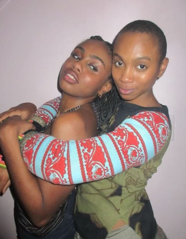 Zahra Savannah Rock and her sister Lola Simone Rock