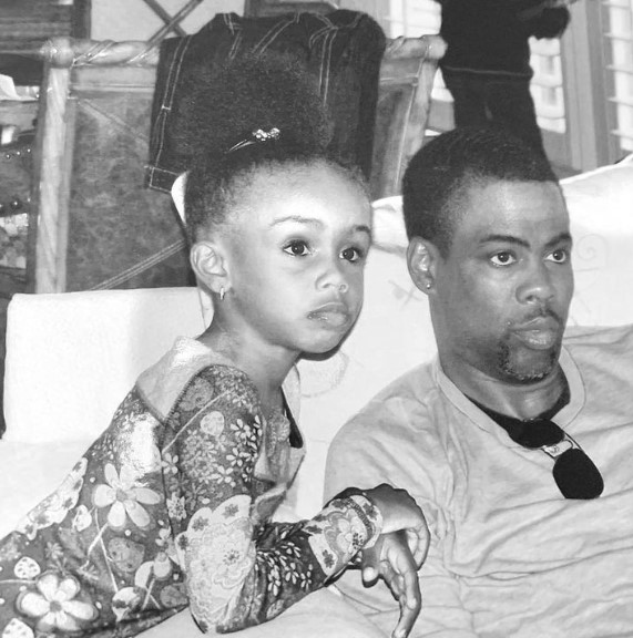 Zahra Savannah Rock's childhood pic with her dad Chris Rock