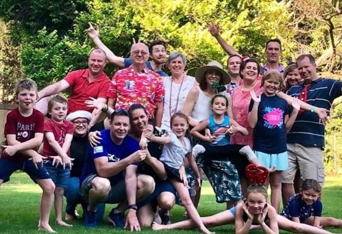 Anel Alexander with her family