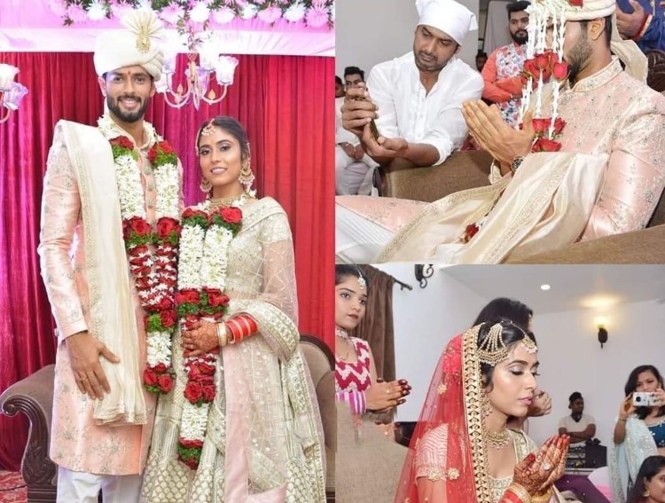 Anjum Khan is married to Shivam Dube
