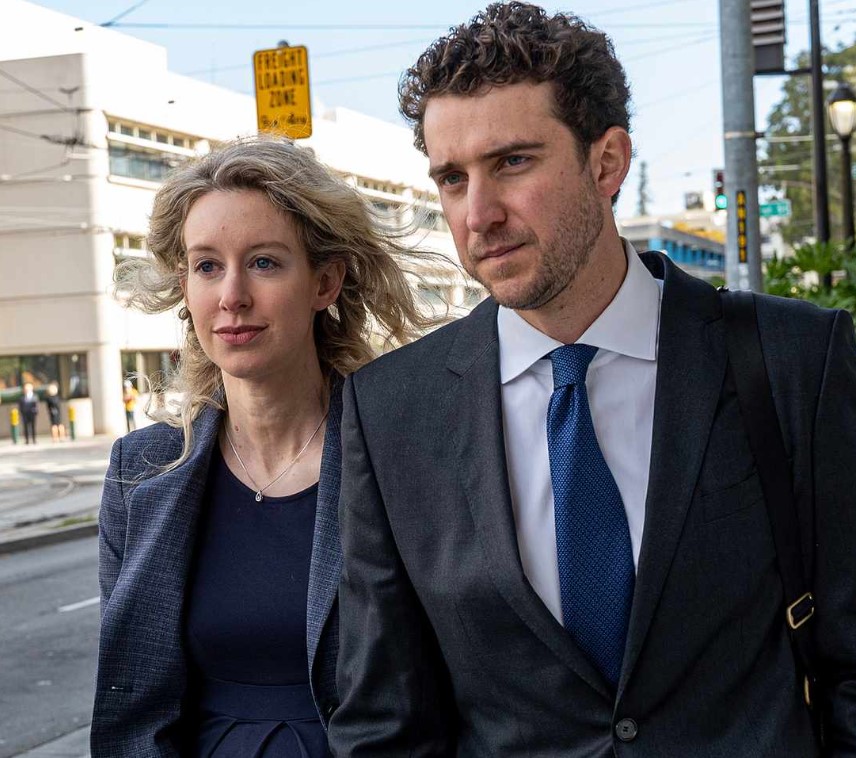 Billy Evans with his wife Elizabeth Holmes
