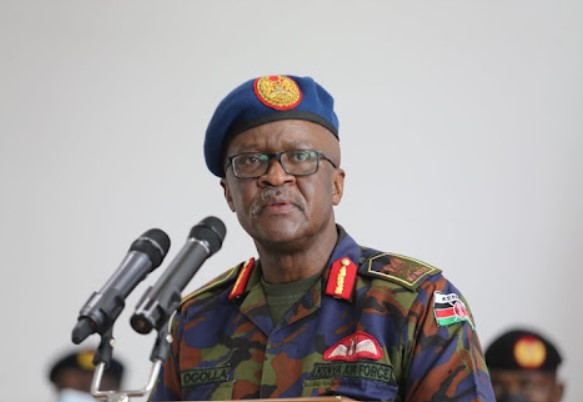 Francis Omondi Ogolla is a high-ranking military officer