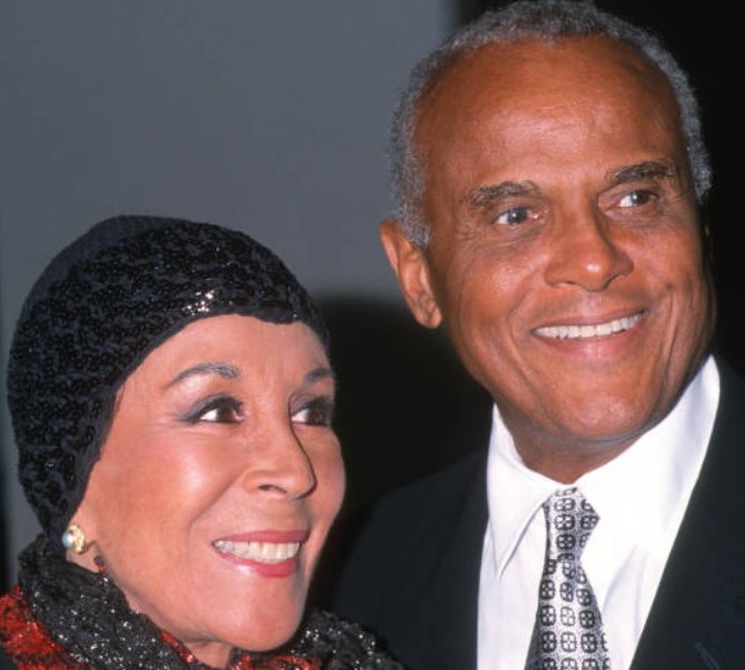 Julie Robinson and Harry Belafonte (ex-husband) got married on March 8, 1957