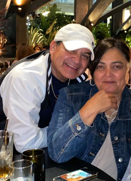 Lisa Garcia with her husband Henry Garcia